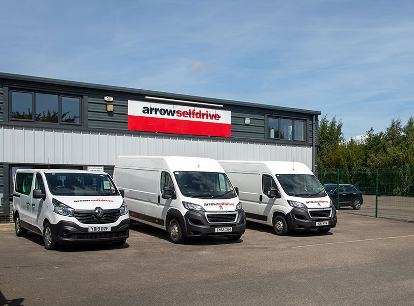 Arrow Self Drive Knareborough depot