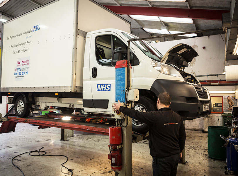 Yorkshire van hire workshop