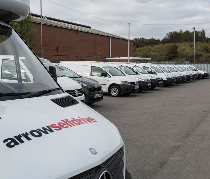 Arrow Self Drive vans