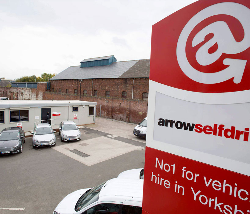 Arrow Self Drive Leeds depot
