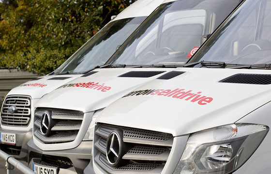 Arrow Self Drive Mercedes Sprinter van