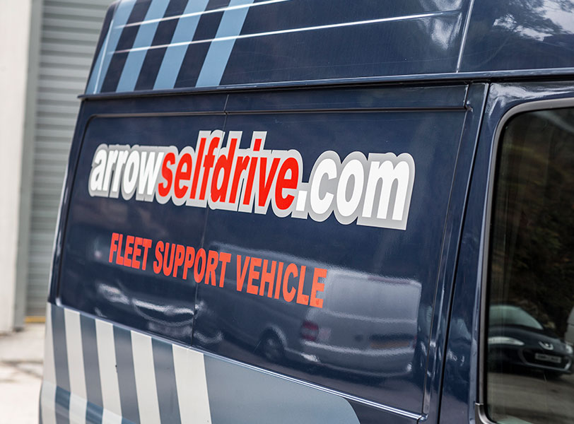 Arrow Self Drive fleet support